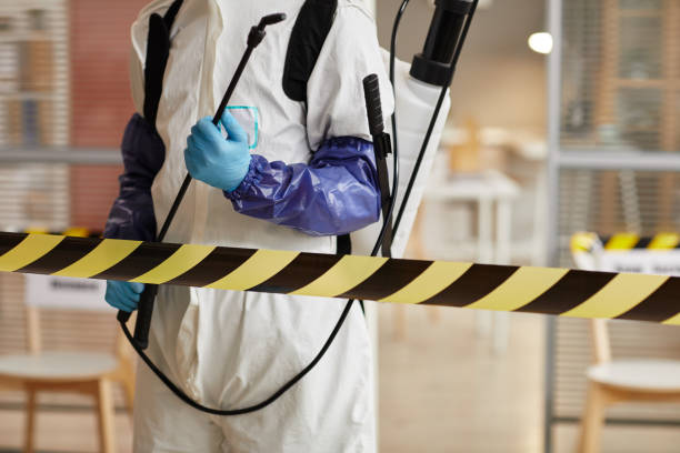 Professional Biohazard Cleanup technician working in Butte Des Morts, WI